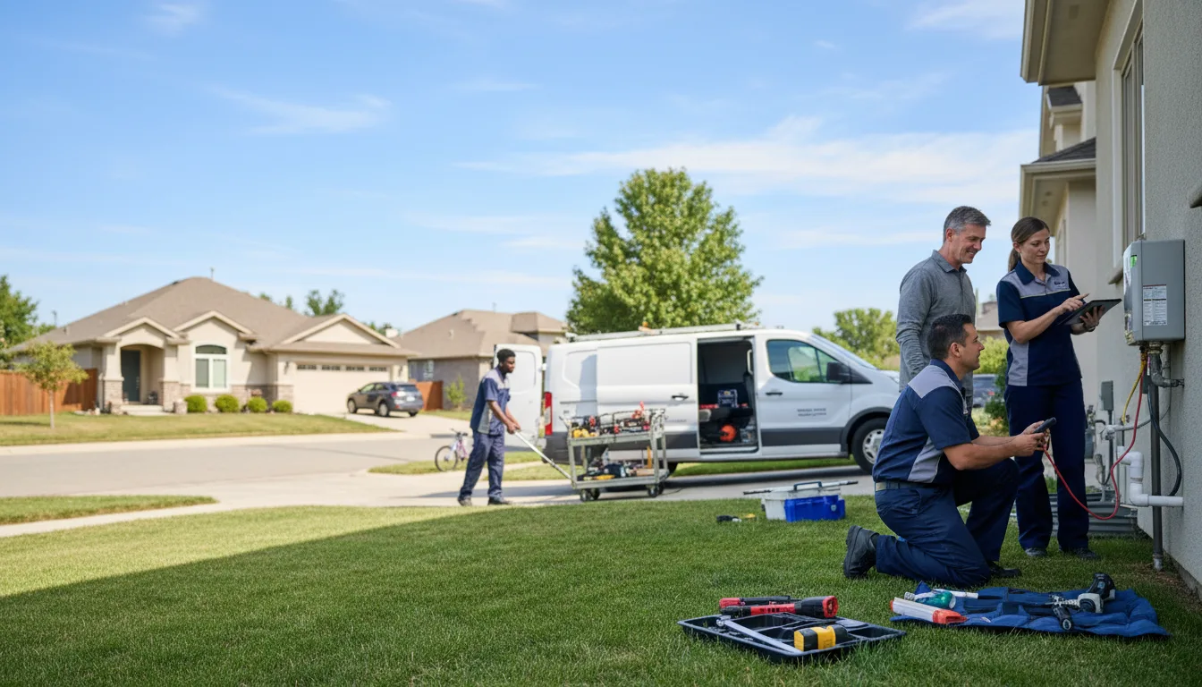 Tankless water heater service in Flourtown, PA